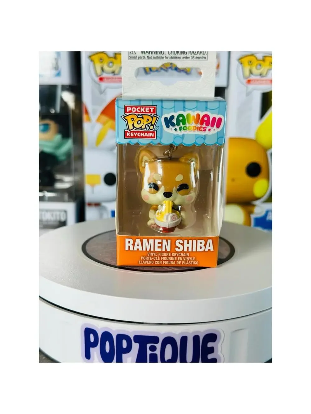 Kawaii Foodies Ramen Shiba Funko Pocket Pop! Key Chain